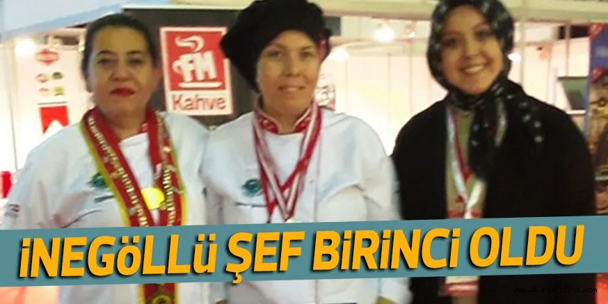 iNEGöLLü ŞEF BiRiNCi OLDU