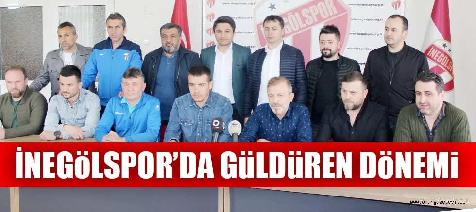 İNEGöLSPOR’DA GüLDüREN DöNEMi