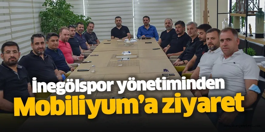 İnegölspor’dan Mobiliyum'a ziyaret