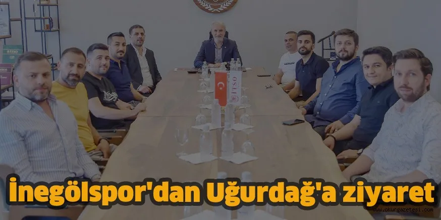 İnegölspor'dan Uğurdağ'a ziyaret