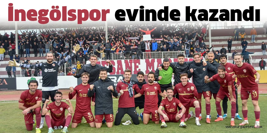 İnegölspor evinde kazandı