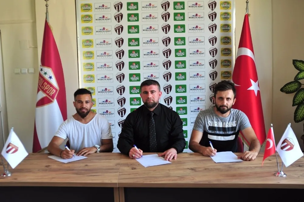 İnegölsporda Çifte İmza