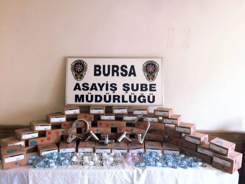 İnşaat Deposundan 25 Bin Liralık Malzeme Çaldı