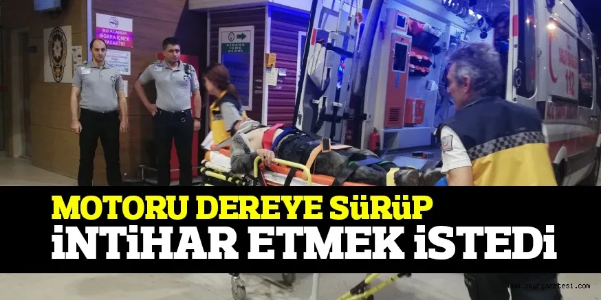 İNTİHAR GİRİŞİMİ