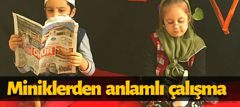 İshakpaşalı minikler yaşlıları yaşayarak anladı