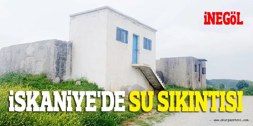 iSKANiYE'DE SU SIKINTISI