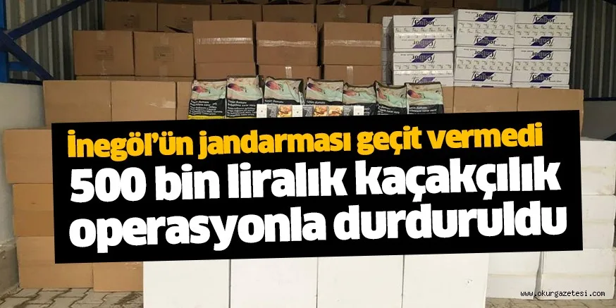 Jandarma’dan büyük vurgun