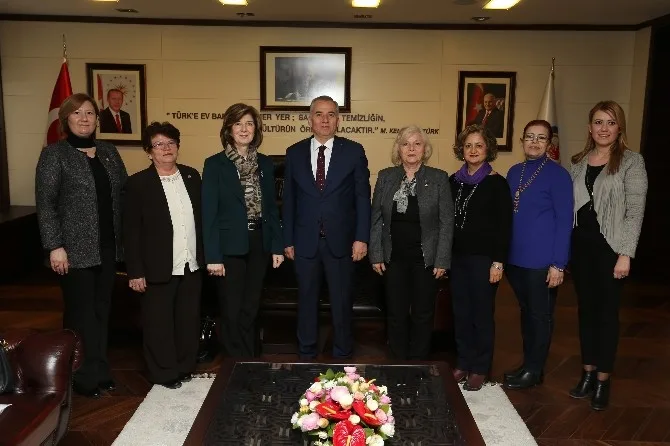 Kadın Hakları Derneğinden Başkan Zolana Ziyaret