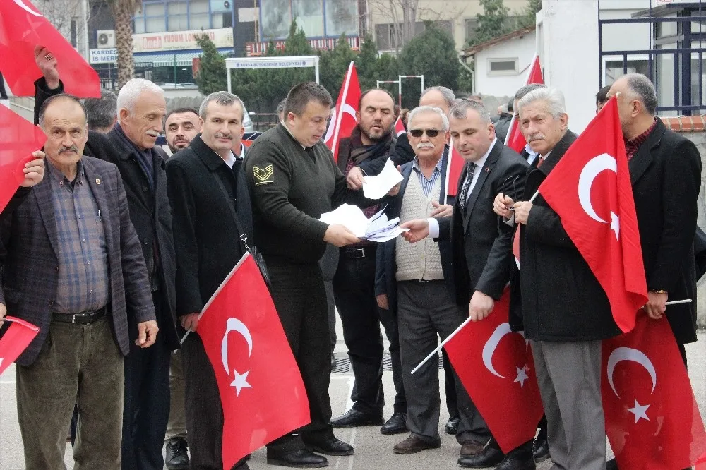 Kadın Muhtarlar Da Askerlik İçin Dilekçe Verdi