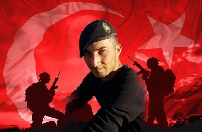 Kahramanmaraşa Şehit Ateşi Düştü