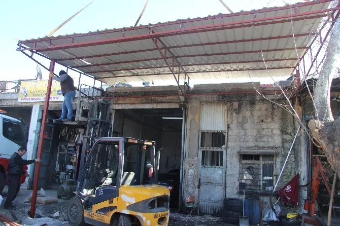 Kahramanmaraştaki Şiddetli Rüzgar
