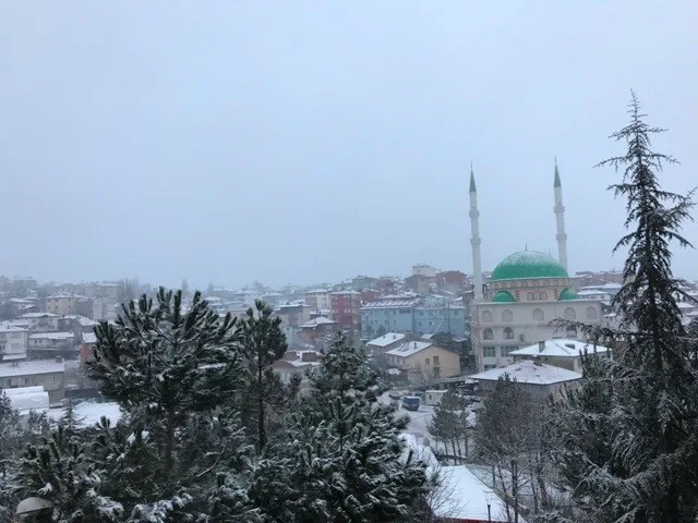 Kar Yağışı Bursanın Dağ Yöresinde Etkili Oluyor