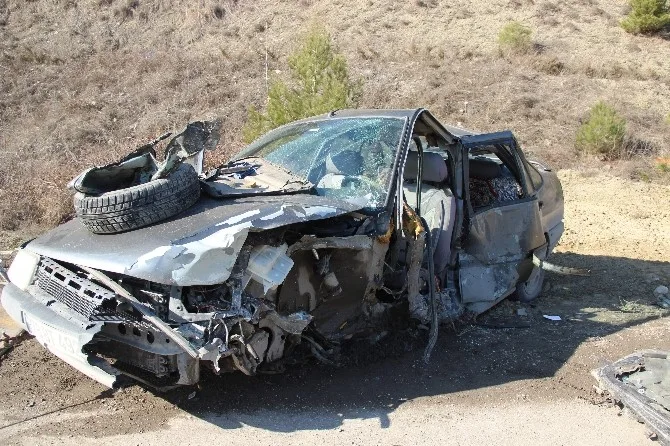 Karabükte Trafik Kazası: 5 Yaralı