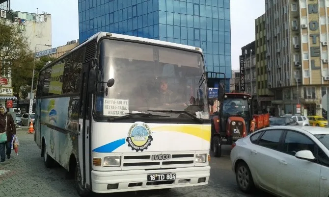 Karacabey Belediyesinden Ücretsiz Halk Otobüsü Hizmeti