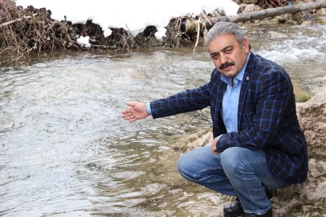 Karamanda Lodosla Eriyen Kar Barajların Su Seviyesini Yükseltecek