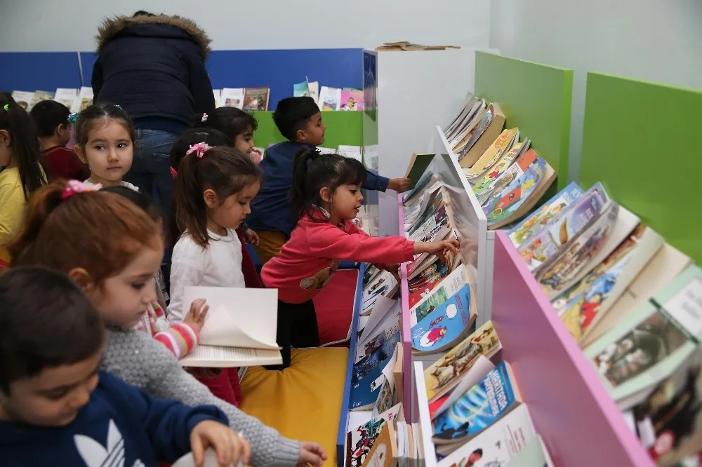 Karşıyakanın ‘Çocuk Kütüphanesi Çok Sevildi
