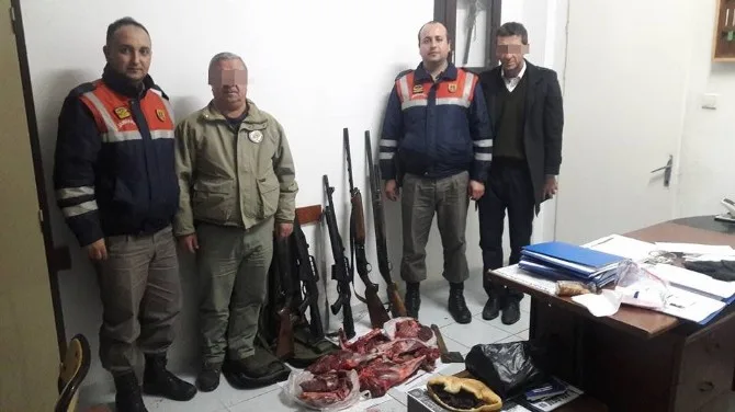 Kastamonuda Kaçak Avcılara 12 Bin Tl Ceza