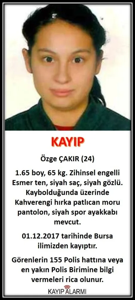 Kayıp Kız 2 Haftadır Aranıyor