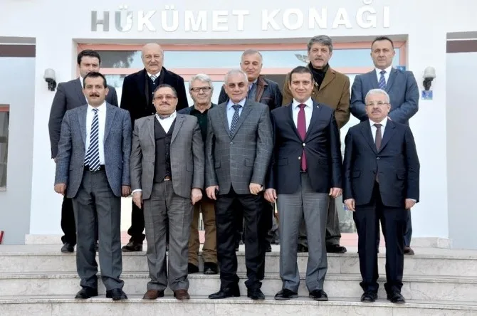Kaymakam Güney, Samsundan Gelen Meslektaşlarını Ağırladı