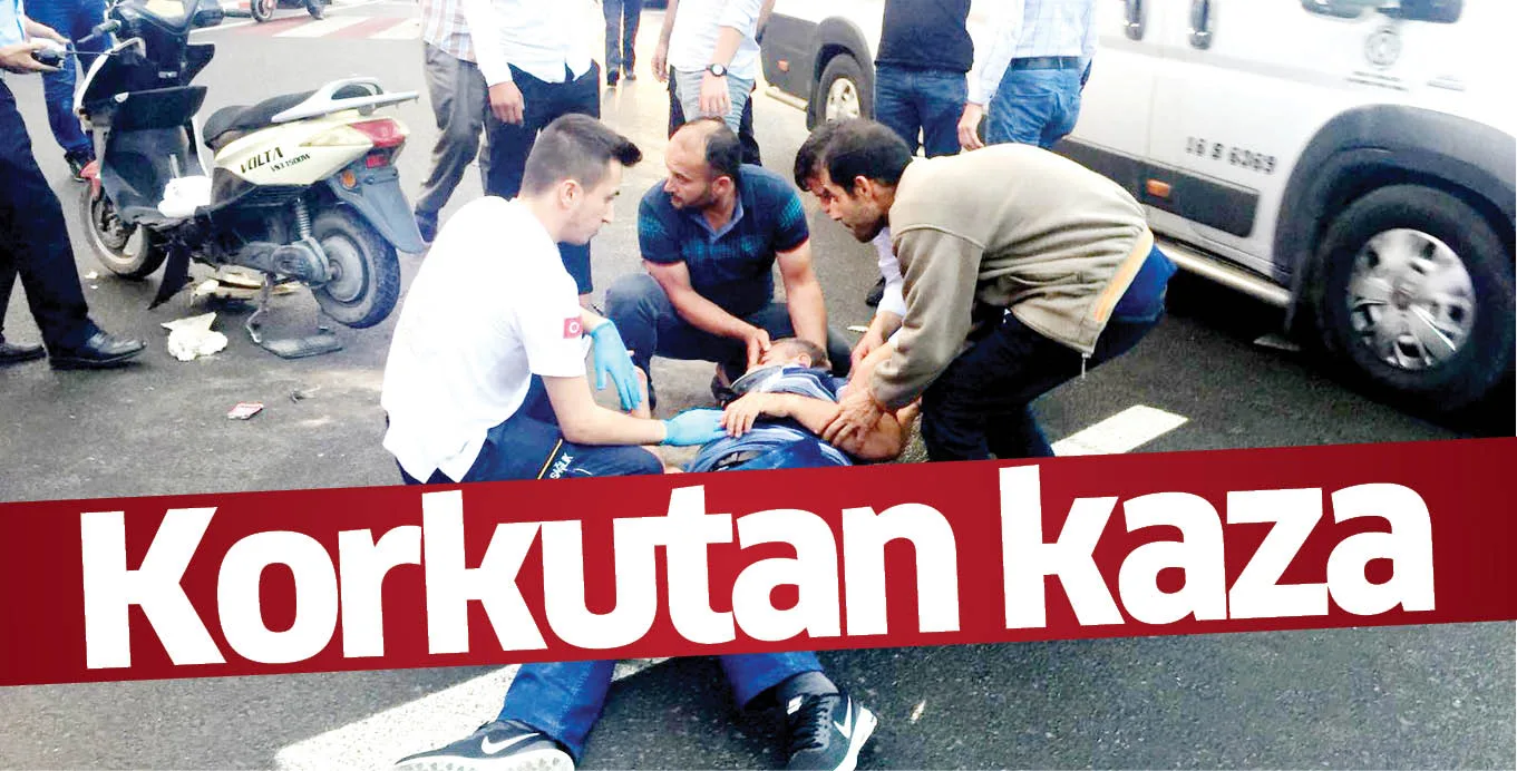 Korkutan kaza