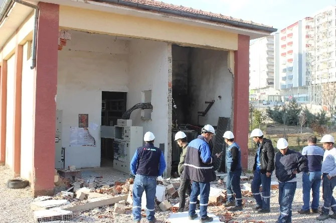 Kiliste Patlayan Elektrik Trafosu Paniğe Neden Oldu