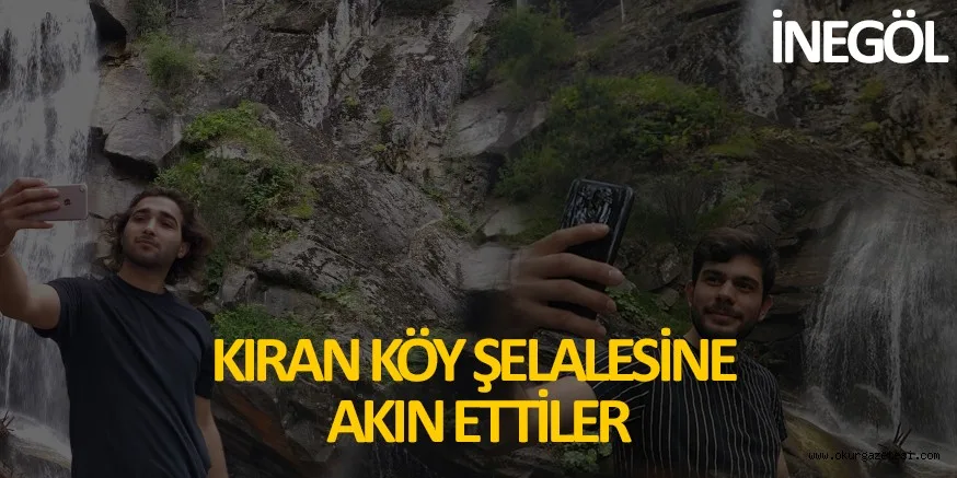 Kıran Şelalesi ilgi odağı oldu