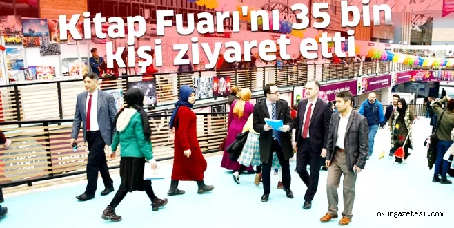 Kitap Fuarı'nı 35 bin kişi ziyaret etti