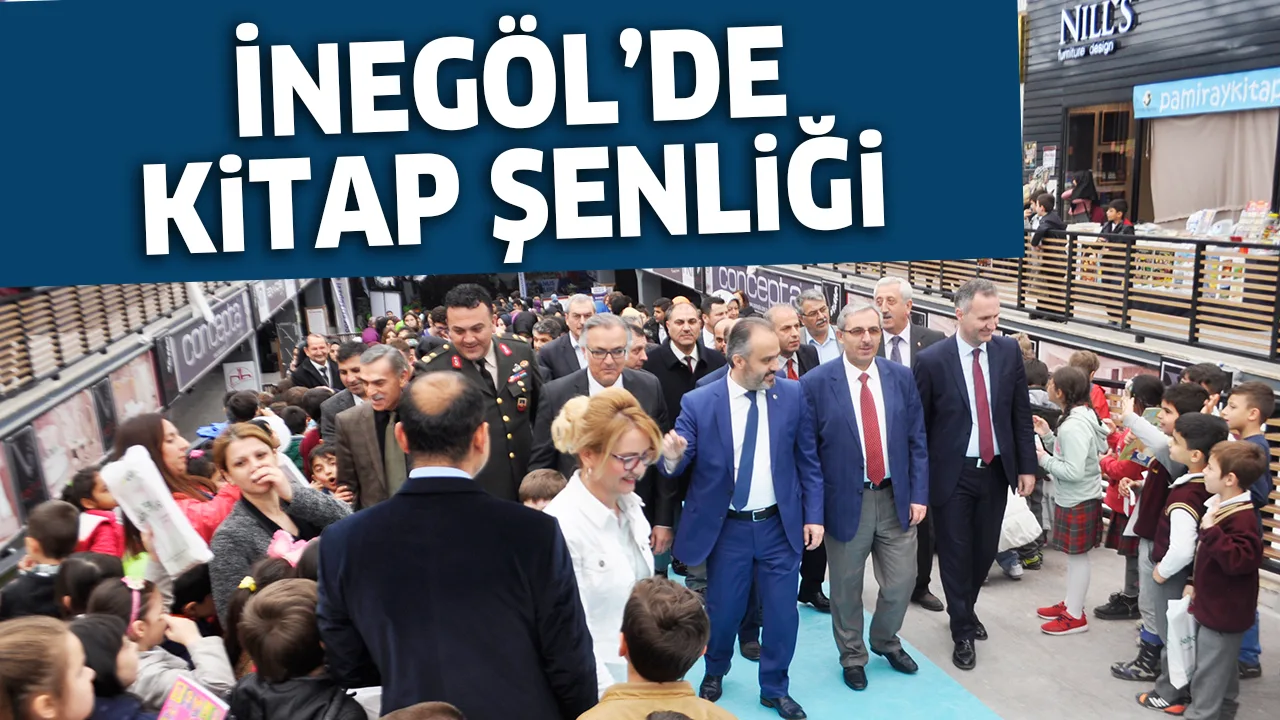 iNEGöL'DE KiTAP ŞöLENi
