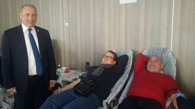 Kızılay Nevşehirde 2016 Yılında 12 Bin Ünite Kan Topladı