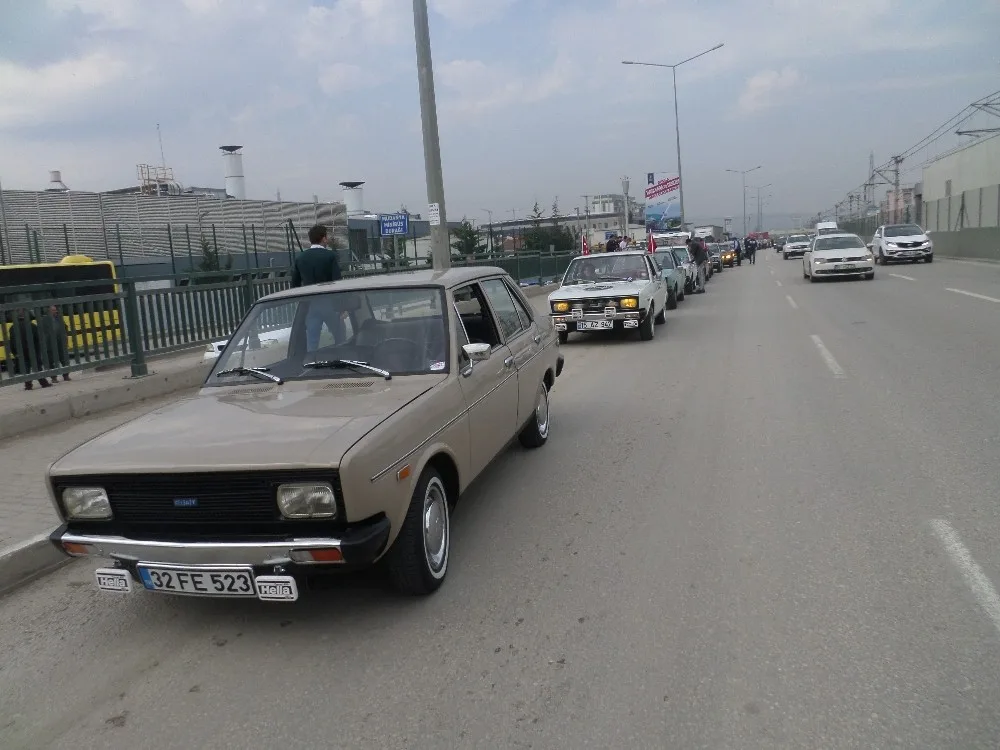 Klasik Otomobillerle Bursa Turu