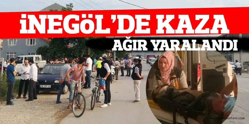 KOZLUCA YOLU'NDA KAZA 1 KiŞi AĞIR YARALANDI