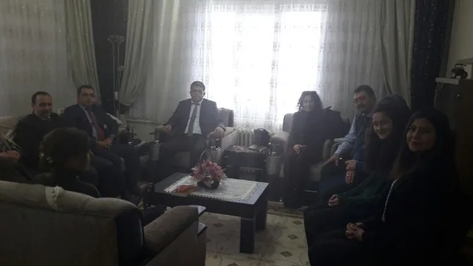 Kuluda Teog Birincisi Öğrencinin Ailesine Ziyaret