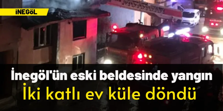 Kurşunlu mahallesinde yangın