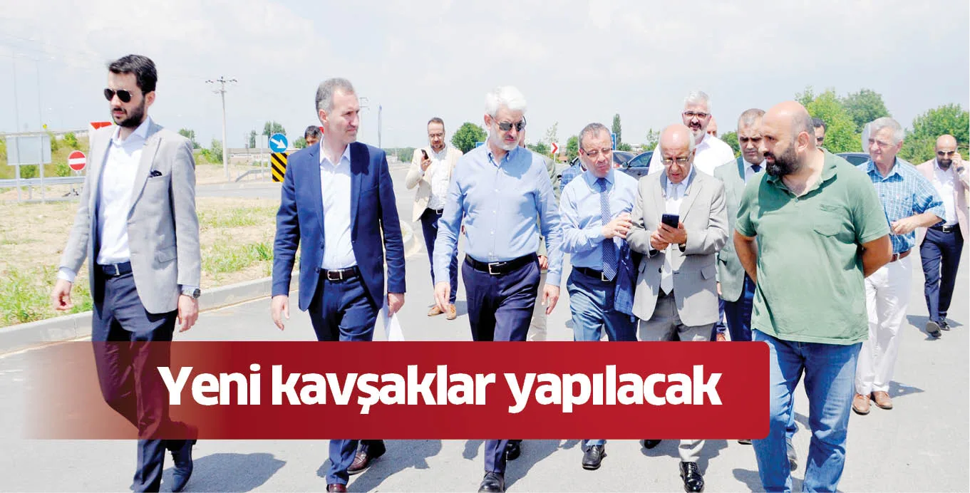 Yeni kavşaklar yapılacak