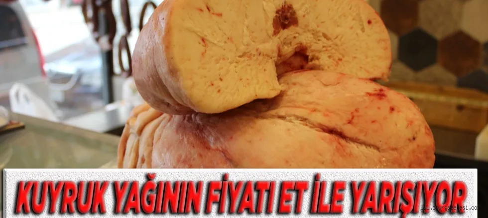 KUYRUK YAĞININ FİYATI ET İLE YARIŞIYOR