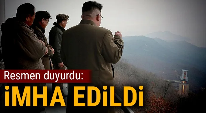 Kuzey Kore, nükleer deneme sahasını imha etti