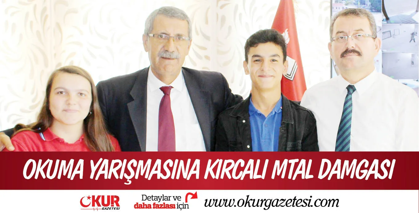 OKUMA YARIŞMASINA KIRCALI MTAL DAMGASI