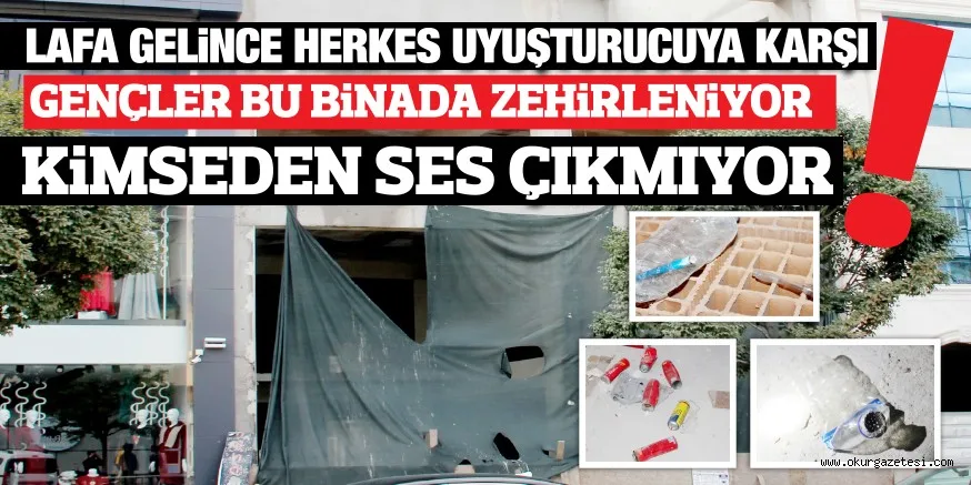 LAFA GELiNCE HERKES UYUŞTURUCUYA KARŞI! GENÇLER BU BiNADA ZEHiRLENiYOR KiMSEDEN SES ÇIKMIYOR
