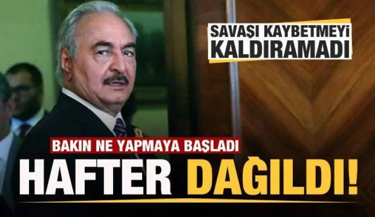 Libya'da son dakika gelişmesi! Hafter 214 gün sonra geri adım attı
