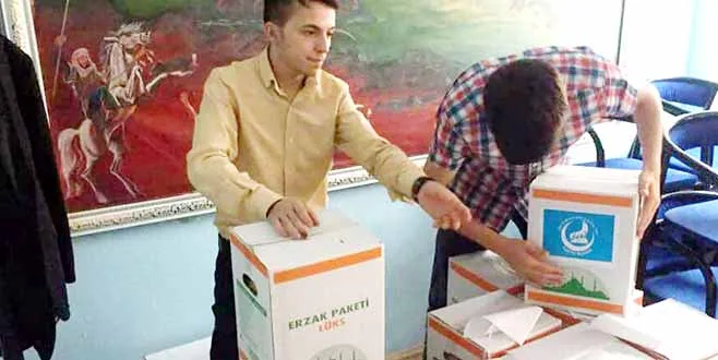 ÜLKÜ OCAKLARI'NDAN RAMAZAN KOLİSİ