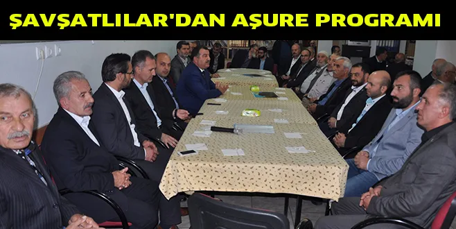 ŞAVŞATLILAR'DAN AŞURE PROGRAMI