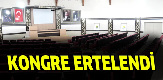 İNEGÖLSPOR'DA KONGRE ERTELENDİ