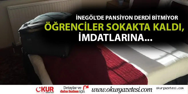 ÖĞRENCİLER SOKAKTA KALDI, İMDATLARINA...