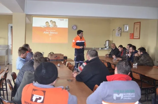 Malkarada Afet Bilinci Eğitimi