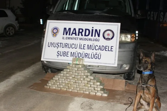 Mardin Emniyeti Diyarbakırda 40 Kilogram Eroin Yakaladı