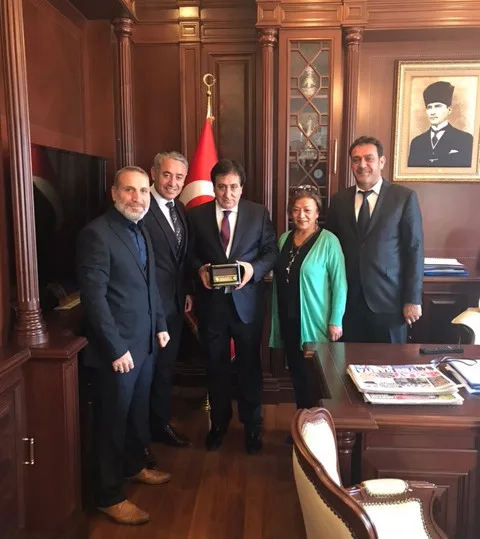 Marted, Vali İzzetin Küçükü Ziyaret Etti