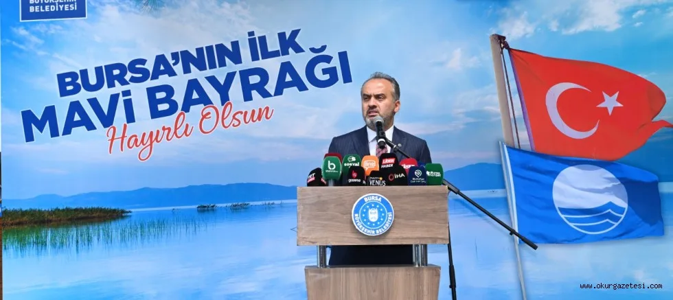 Mavi Bayrak, İznik’te dalgalanıyor