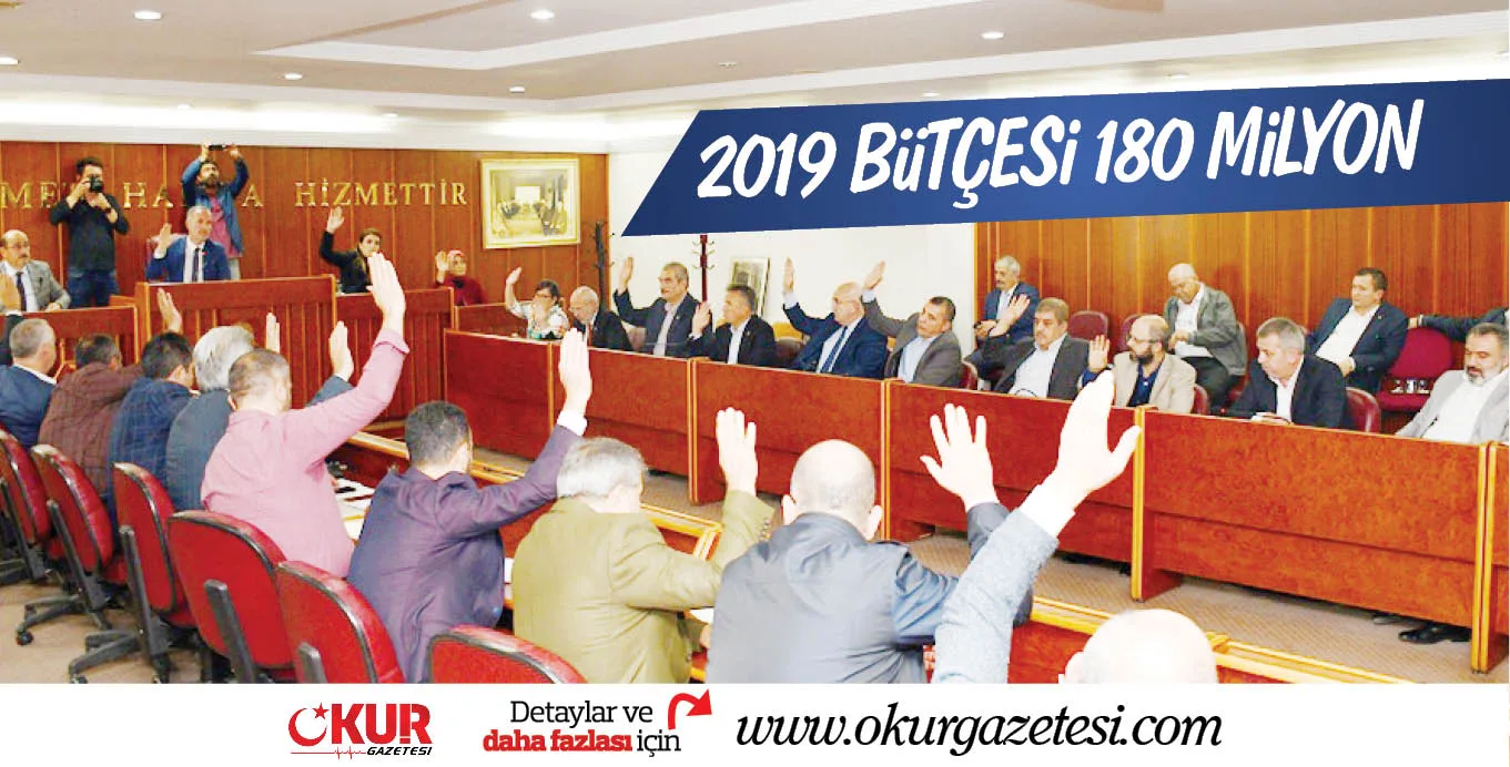 2019 BüTÇESi 180 MiLYON