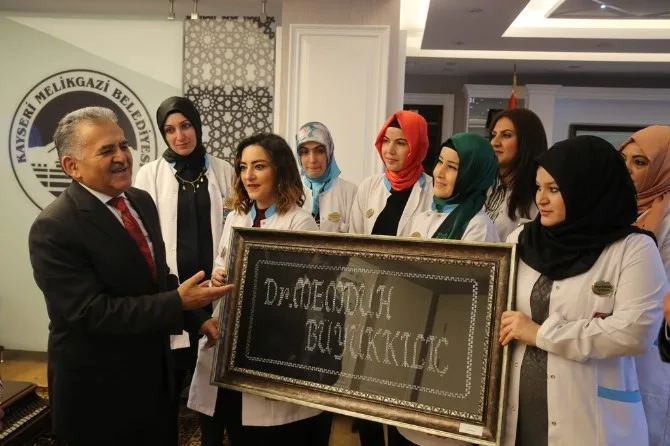 Mel-Mek Öğrencileri Başkan Büyükkılıçi Ziyaret Etti