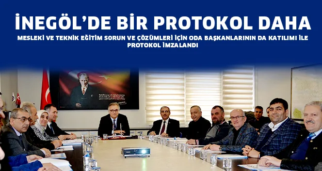 PROTOKOL İMZALANDI